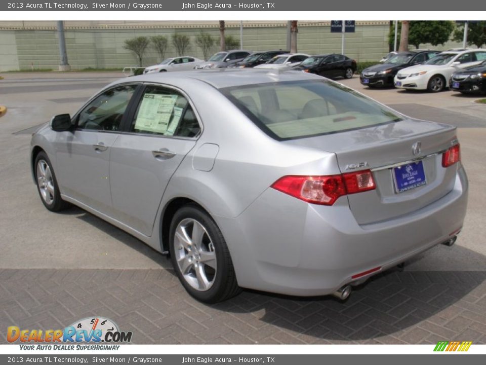 2013 Acura TL Technology Silver Moon / Graystone Photo #5