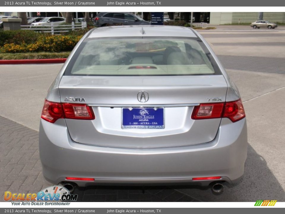 2013 Acura TL Technology Silver Moon / Graystone Photo #6