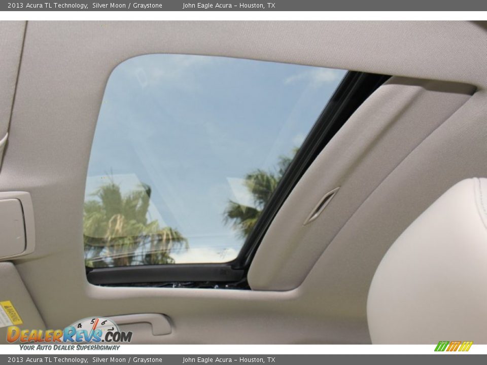 2013 Acura TL Technology Silver Moon / Graystone Photo #10