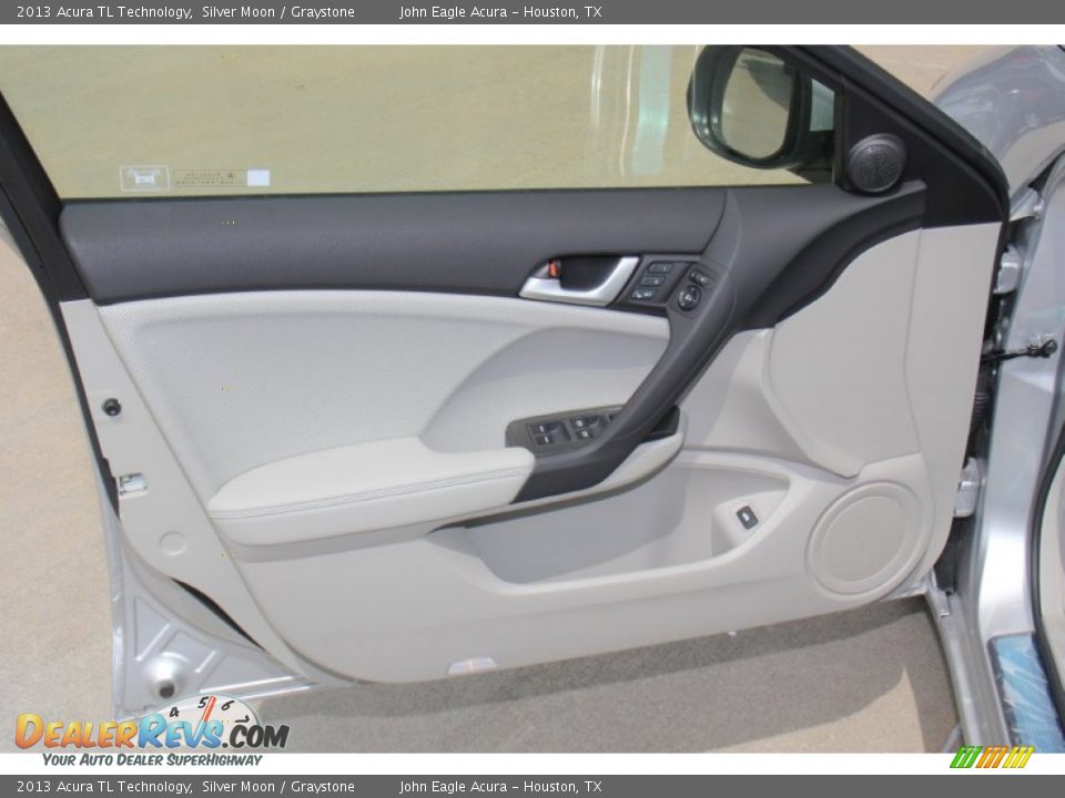 2013 Acura TL Technology Silver Moon / Graystone Photo #11