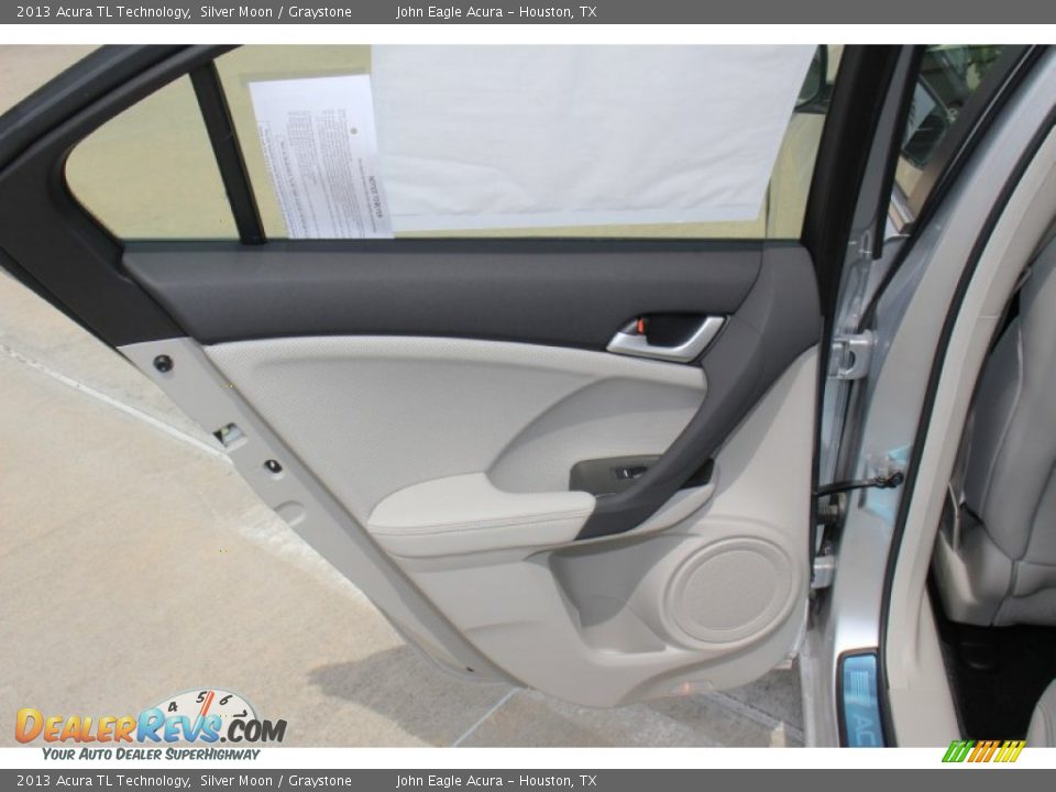 2013 Acura TL Technology Silver Moon / Graystone Photo #13