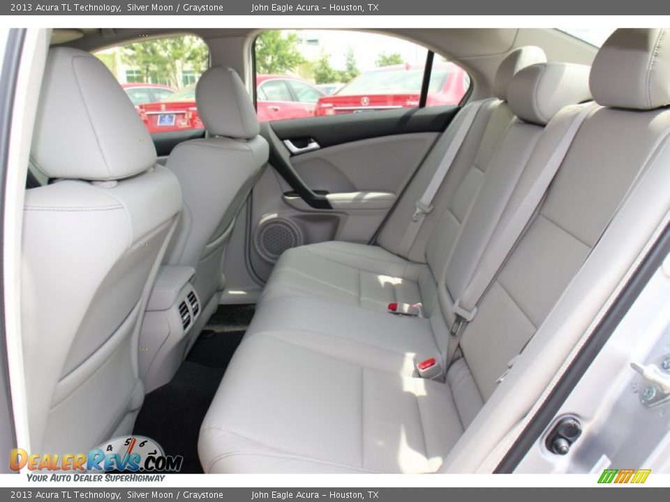 2013 Acura TL Technology Silver Moon / Graystone Photo #14