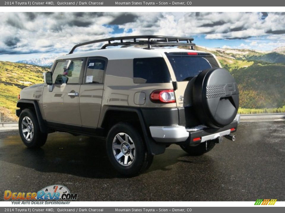 2014 Toyota FJ Cruiser 4WD Quicksand / Dark Charcoal Photo #3
