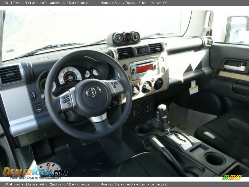 2014 Toyota FJ Cruiser 4WD Quicksand / Dark Charcoal Photo #5
