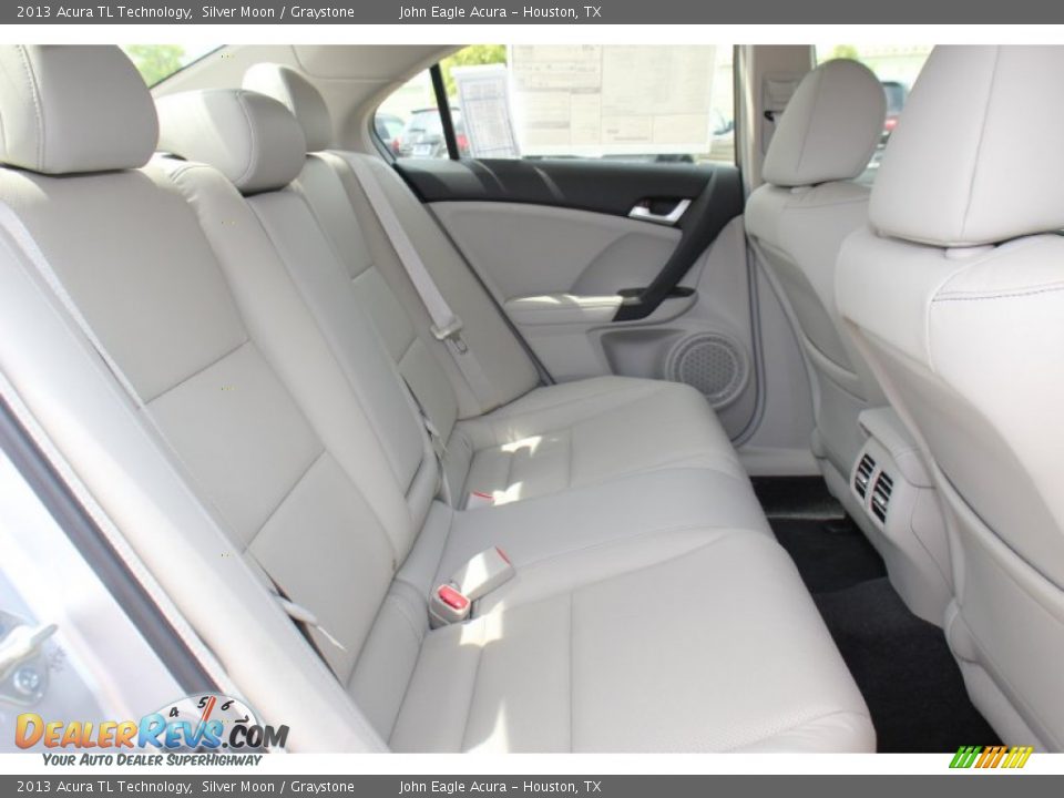 2013 Acura TL Technology Silver Moon / Graystone Photo #17