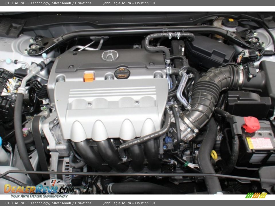 2013 Acura TL Technology Silver Moon / Graystone Photo #20