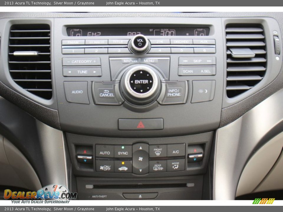 2013 Acura TL Technology Silver Moon / Graystone Photo #28