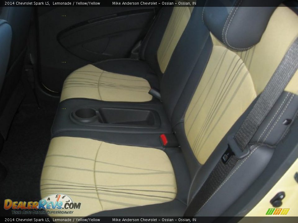 2014 Chevrolet Spark LS Lemonade / Yellow/Yellow Photo #12