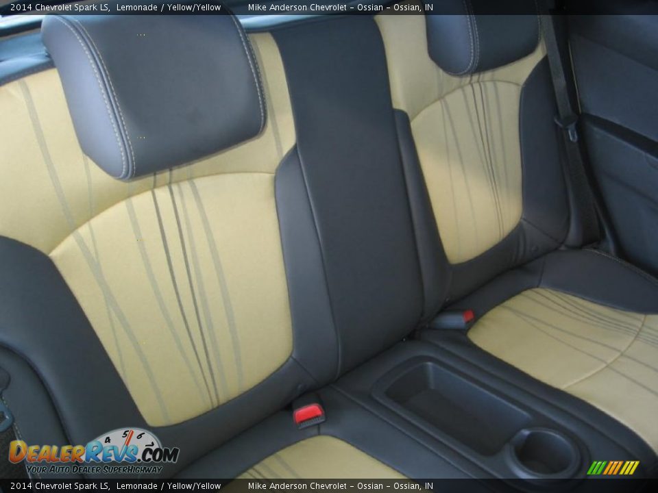 2014 Chevrolet Spark LS Lemonade / Yellow/Yellow Photo #13
