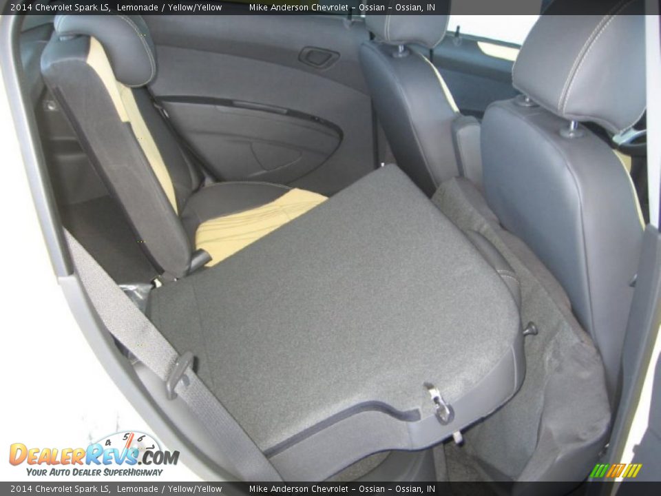 2014 Chevrolet Spark LS Lemonade / Yellow/Yellow Photo #15