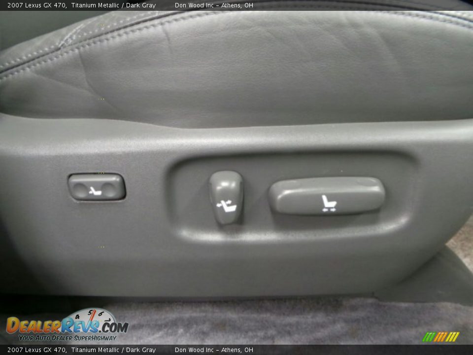 2007 Lexus GX 470 Titanium Metallic / Dark Gray Photo #11