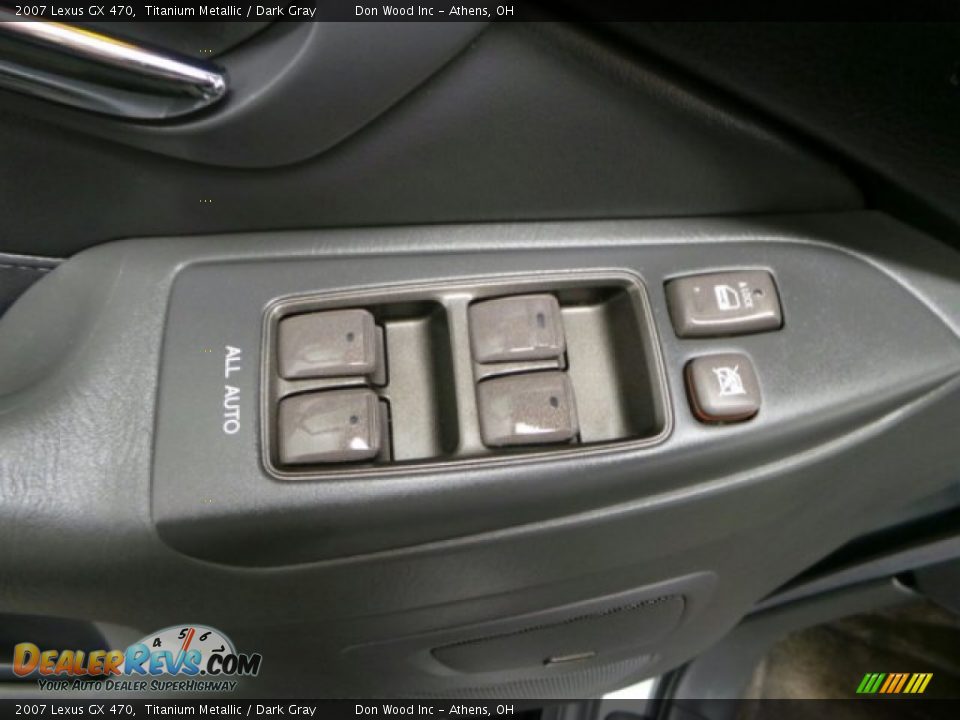 2007 Lexus GX 470 Titanium Metallic / Dark Gray Photo #14