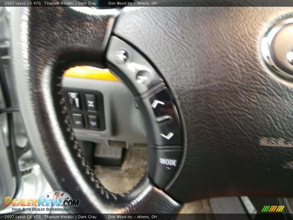 2007 Lexus GX 470 Titanium Metallic / Dark Gray Photo #19