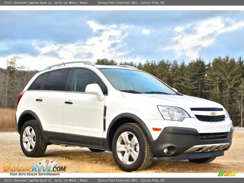 2013 Chevrolet Captiva Sport LS Arctic Ice White / Black Photo #11