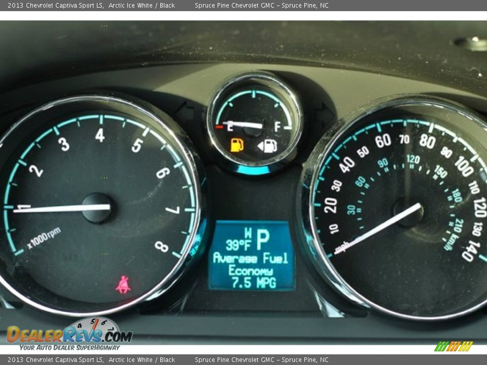 2013 Chevrolet Captiva Sport LS Arctic Ice White / Black Photo #13