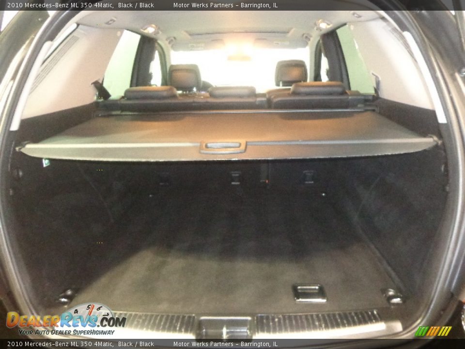 2010 Mercedes-Benz ML 350 4Matic Black / Black Photo #27