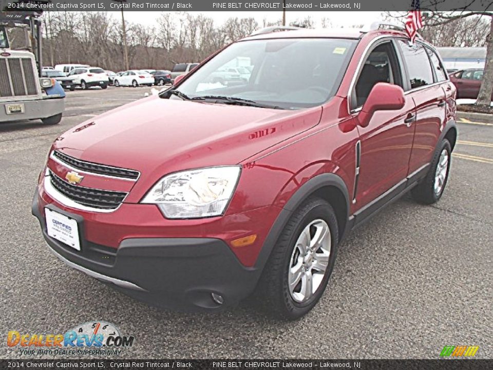 2014 Chevrolet Captiva Sport LS Crystal Red Tintcoat / Black Photo #1