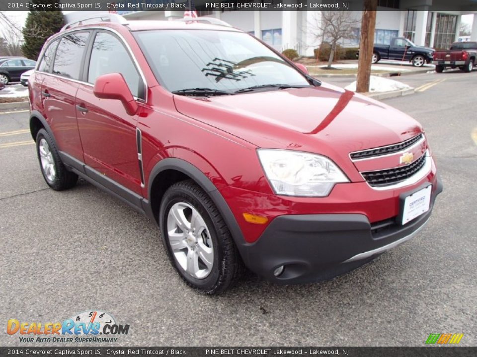 2014 Chevrolet Captiva Sport LS Crystal Red Tintcoat / Black Photo #3