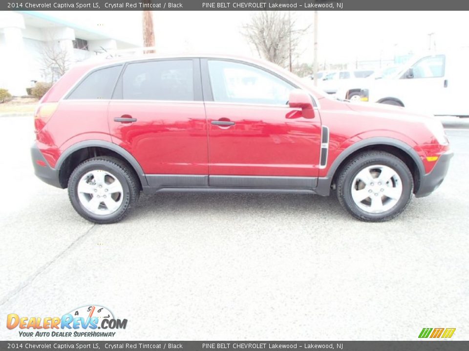 2014 Chevrolet Captiva Sport LS Crystal Red Tintcoat / Black Photo #4