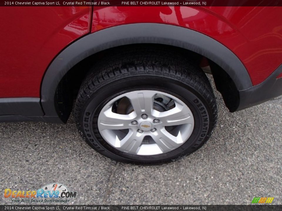 2014 Chevrolet Captiva Sport LS Crystal Red Tintcoat / Black Photo #5