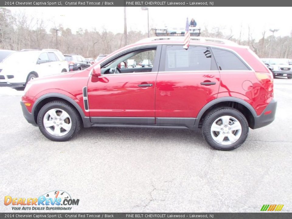 2014 Chevrolet Captiva Sport LS Crystal Red Tintcoat / Black Photo #6