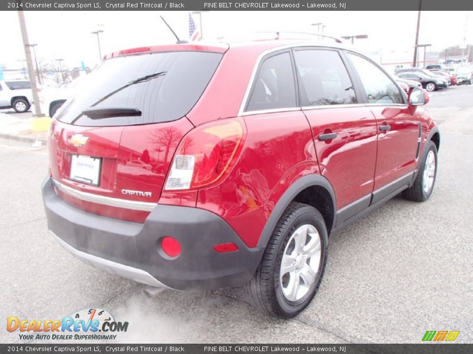 2014 Chevrolet Captiva Sport LS Crystal Red Tintcoat / Black Photo #7