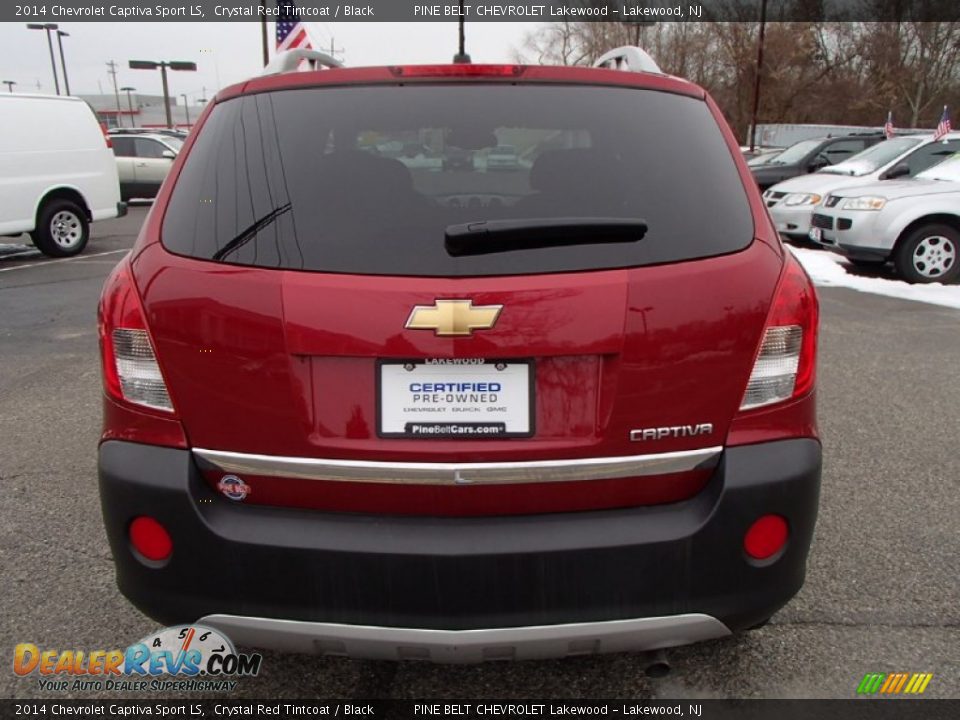 2014 Chevrolet Captiva Sport LS Crystal Red Tintcoat / Black Photo #8