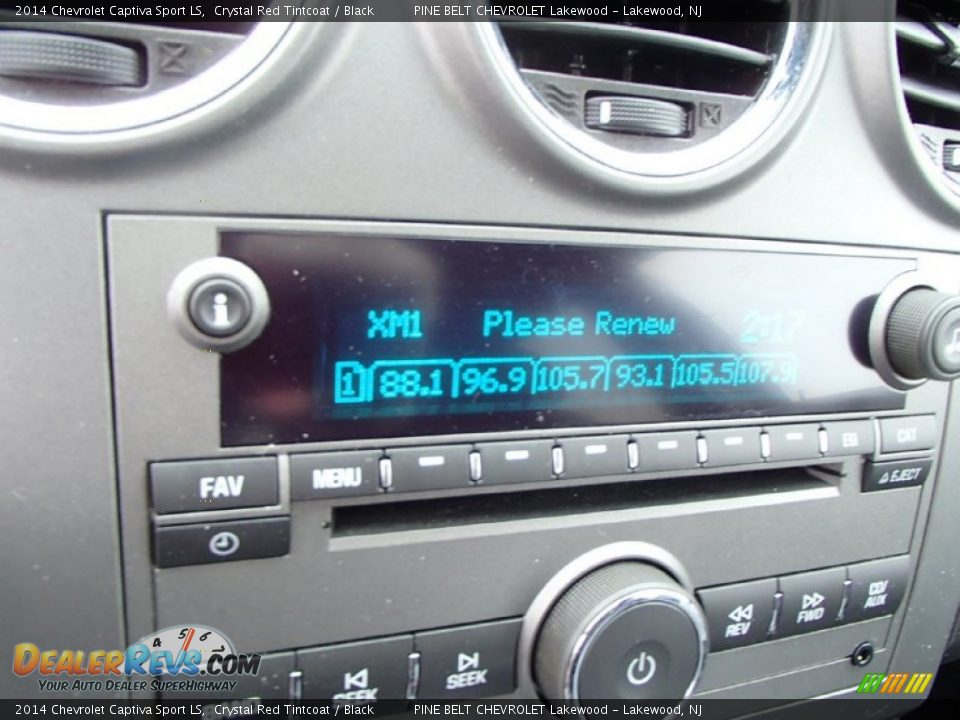 2014 Chevrolet Captiva Sport LS Crystal Red Tintcoat / Black Photo #18