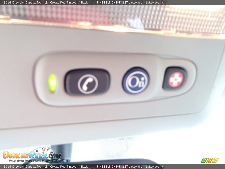 2014 Chevrolet Captiva Sport LS Crystal Red Tintcoat / Black Photo #19