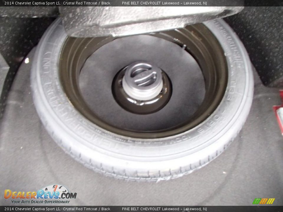 2014 Chevrolet Captiva Sport LS Crystal Red Tintcoat / Black Photo #22