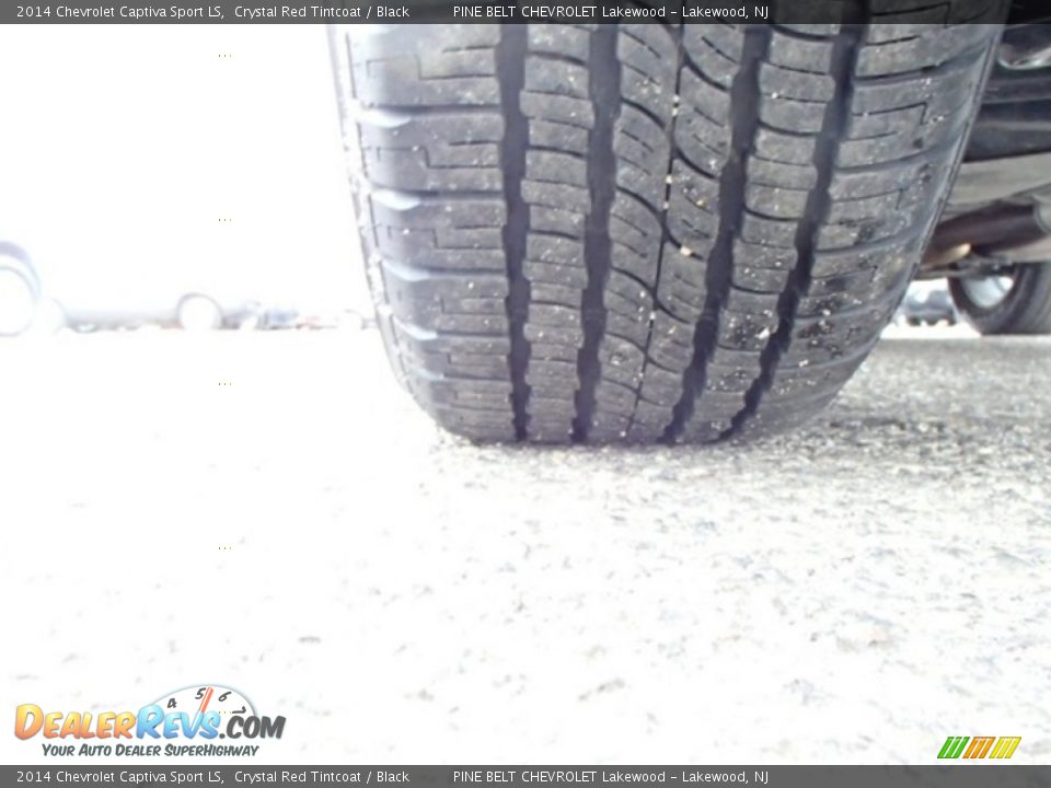 2014 Chevrolet Captiva Sport LS Crystal Red Tintcoat / Black Photo #23