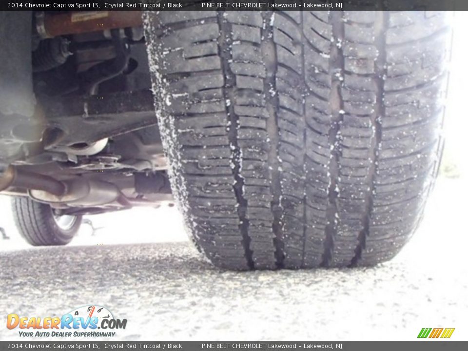 2014 Chevrolet Captiva Sport LS Crystal Red Tintcoat / Black Photo #24