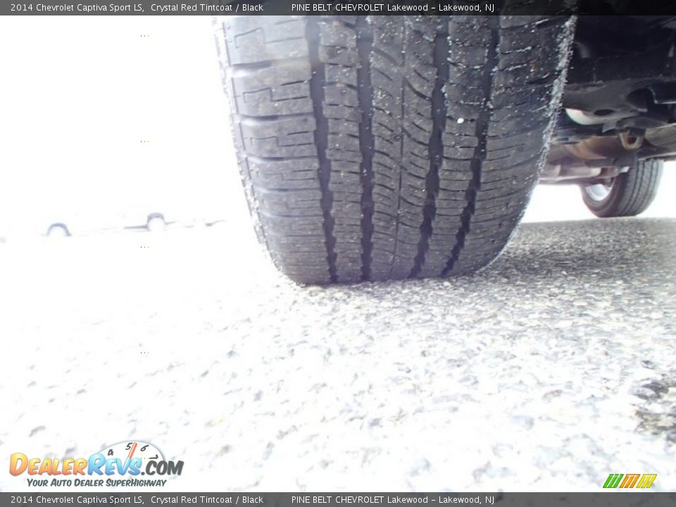 2014 Chevrolet Captiva Sport LS Crystal Red Tintcoat / Black Photo #25