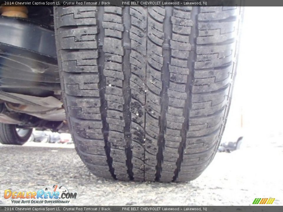 2014 Chevrolet Captiva Sport LS Crystal Red Tintcoat / Black Photo #26