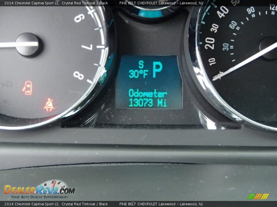 2014 Chevrolet Captiva Sport LS Crystal Red Tintcoat / Black Photo #27