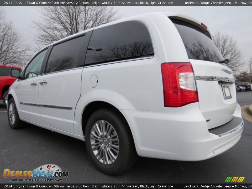 2014 Chrysler Town & Country 30th Anniversary Edition Bright White / 30th Anniversary Black/Light Graystone Photo #2