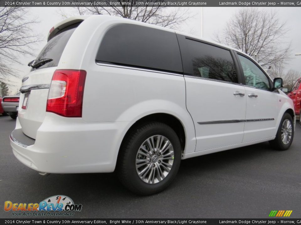 2014 Chrysler Town & Country 30th Anniversary Edition Bright White / 30th Anniversary Black/Light Graystone Photo #3