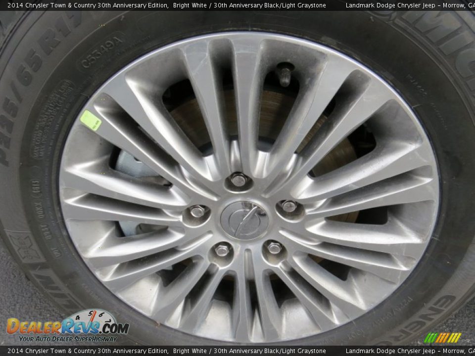 2014 Chrysler Town & Country 30th Anniversary Edition Bright White / 30th Anniversary Black/Light Graystone Photo #5