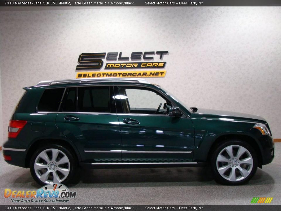 2010 Mercedes-Benz GLK 350 4Matic Jade Green Metallic / Almond/Black Photo #4