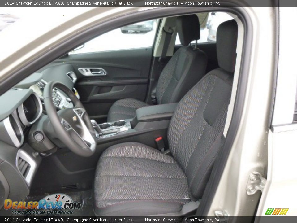 2014 Chevrolet Equinox LT AWD Champagne Silver Metallic / Jet Black Photo #10