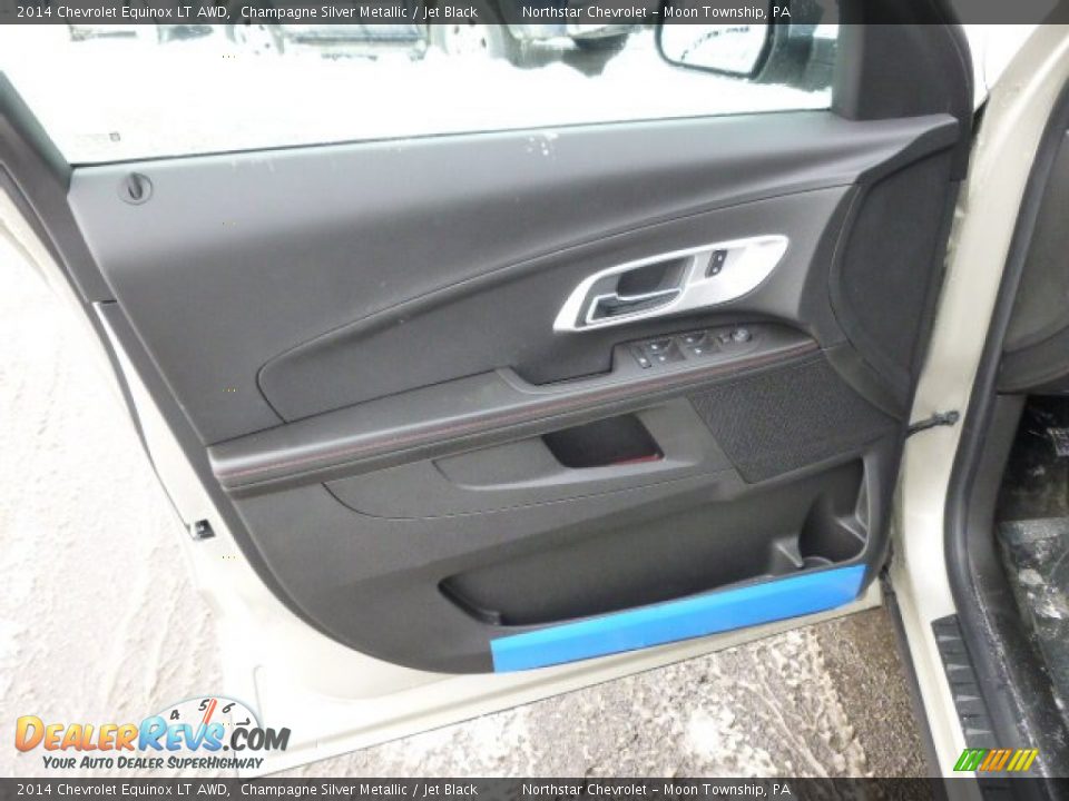 2014 Chevrolet Equinox LT AWD Champagne Silver Metallic / Jet Black Photo #11