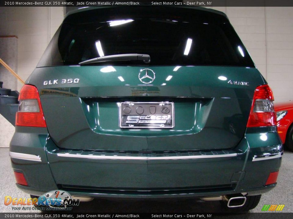 2010 Mercedes-Benz GLK 350 4Matic Jade Green Metallic / Almond/Black Photo #5