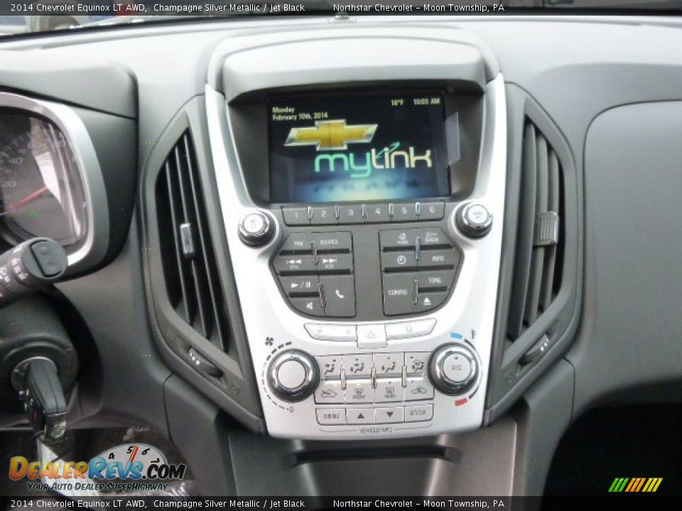 2014 Chevrolet Equinox LT AWD Champagne Silver Metallic / Jet Black Photo #15
