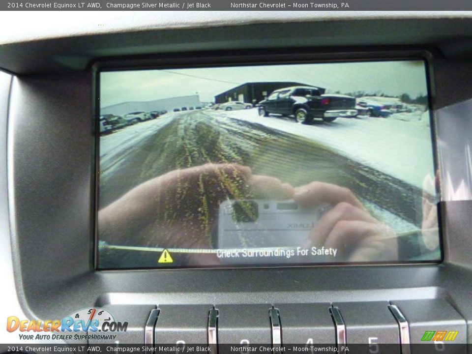2014 Chevrolet Equinox LT AWD Champagne Silver Metallic / Jet Black Photo #16