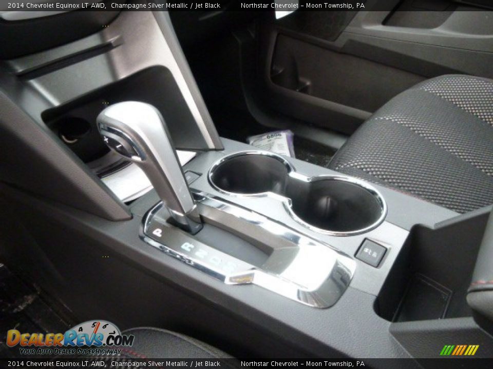 2014 Chevrolet Equinox LT AWD Champagne Silver Metallic / Jet Black Photo #17