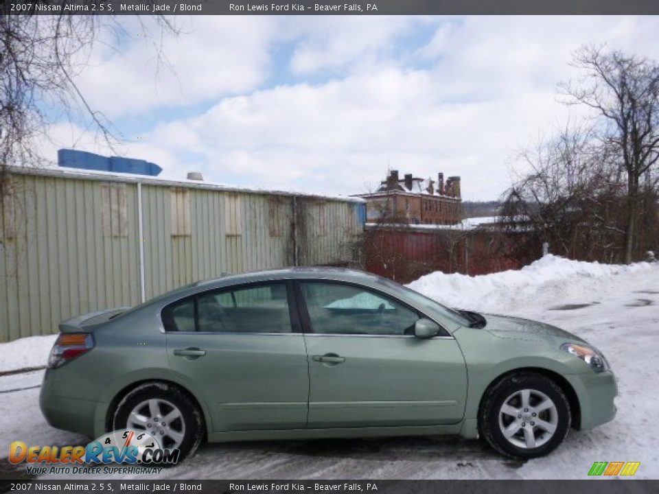 2007 Nissan Altima 2.5 S Metallic Jade / Blond Photo #1