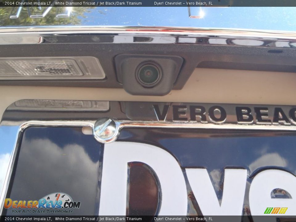 2014 Chevrolet Impala LT White Diamond Tricoat / Jet Black/Dark Titanium Photo #5