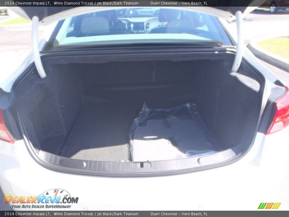 2014 Chevrolet Impala LT White Diamond Tricoat / Jet Black/Dark Titanium Photo #6