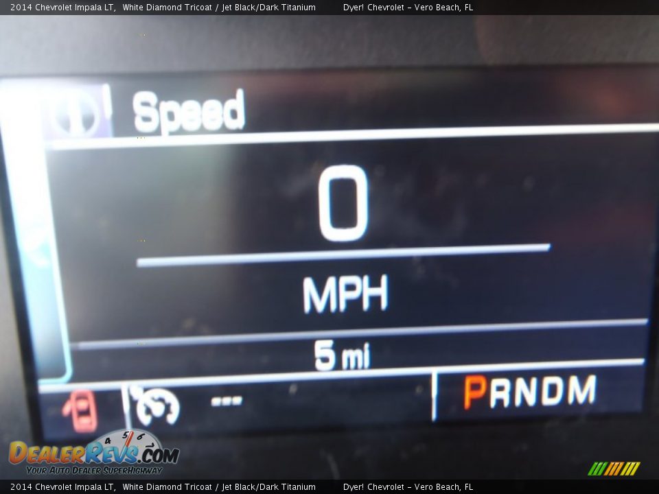 2014 Chevrolet Impala LT White Diamond Tricoat / Jet Black/Dark Titanium Photo #15