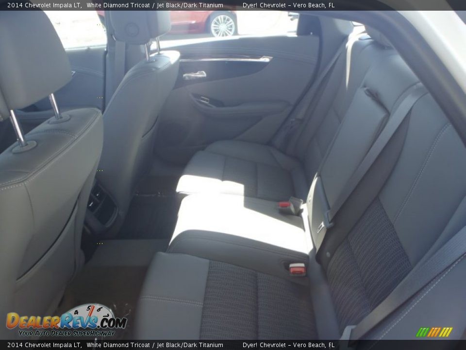 2014 Chevrolet Impala LT White Diamond Tricoat / Jet Black/Dark Titanium Photo #19